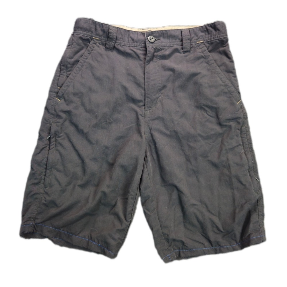 REI Co-Op Shorts Mens Size‎ 30 Gray Nylon Zipped Pockets Outdoor Hiking Camping